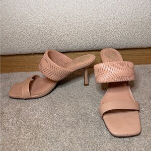Vince Camuto Nude Heeled Sandals